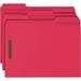 Smead Fastener File Folders with Reinforced Tab Letter - 8 1/2 x 11 Sheet Size - 3/4 Expansion - 2 x 2K Fastener(s) - 2 Fastener Capacity for Folder - 1/3 Tab Cut - Top Tab Location - Assorted Pos