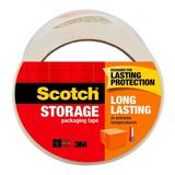 Scotch Long Lasting Storage Packing Tape Clear 1.88 in x 54.6 yd 1 roll