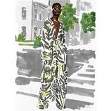 Fashion in the City 2 by Stellar Design Studio (18 x 24)