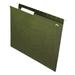 Standard Green Hanging Folders Letter Size 1/3-Cut Tabs Standard Green 25/Box | Bundle of 10 Boxes