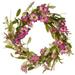 20 Garden Accents Purple Daisy Wreath