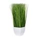 Vickerman 22.5 Artificial Green Potted Grass.