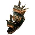 Sailing Ship with Pirate Die Cast Metal Collectible Pencil Sharpener