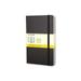 Moleskine Classic Square Pocket Notebook Hard Cover Black 3.5 x 5 in.