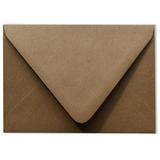 Kraft A7 Contour Euro Flap Grocery Bag Brown 800 Boxed 80lb Envelopes (5-1/4 x 7-1/4) for Invitations Announcements Weddings by The Envelope Gallery