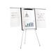 Tripod Extension Bar Magnetic Dry-Erase Easel 39 to 72 High Black/Silver