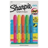 1pack Sharpie 1803277 Gel Highlighter Set Gel Stick Non Smearing PK5