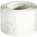 White Removable Color Coding Dot Labels | 0.5 Inch | 1 000 Pack