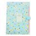 Floral Printed Expanding File Folder with 5 Pockets Accordion Document File Organizer A4 Letter Size File Jackets