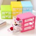 Walbest Two/ Three Layers Drawer Desk Organizer Storage Box Desktop Sundries Jewelry Cosmetics Case Container for Home 1 Piece