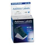 Seiko Self-Adhesive Address Labels 1.12 x 3.5 White 260/Box (SLP2RL)