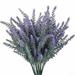 Artificial Flowers Lavender Bouquet in Purple Artificial Plant for Home Decor Wedding Garden Patio Decoration