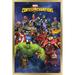 Marvel Comics Video Game - Contest of Champions - Group Wall Poster 22.375 x 34 Framed