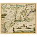 US East Coast Chesapeake Bay to Maine 1685 Poster Print by Danckerts Danckerts (36 x 24) # USEA0001