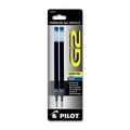 4 PACKS-8 REFILLS: Pilot G2 Gel Ink Refill 2-Pack for Rolling Ball Pens Extra Fine Point Blue Ink (77233)