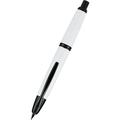 Pilot Vanishing Point Fountain Pen White Matte Black Trim 18k Medium Nib