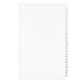 Preprinted Legal Exhibit Side Tab Index Dividers Avery Style 25-Tab 1 To 25 14 X 8.5 White 1 Set (1430) | Bundle of 5 Sets