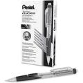 Pentel .9mm Twist-Erase Click Mechanical Pencil #2 Lead - 0.9 mm Lead Diameter - Refillable - Transparent Black Barrel - 1 Each