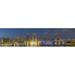 St. Johns River and Jacksonville skyline at twilight. Jacksonville Florida. Poster Print by Richard & Susan Day (24 x 36)