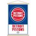 NBA Detroit Pistons - Logo 21 Wall Poster with Wooden Magnetic Frame 22.375 x 34