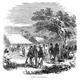 South Africa: Farmhouse. /Na Boer Farmhouse In South Africa. Engraving Mid 19Th Century. Poster Print by (24 x 36)