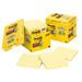 Canary Yellow Note Pads Lined 4 X 4 90-Sheet 12/pack | Bundle of 5 Packs