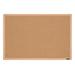 Quartet Cork Bulletin Board 23 x 35 Oak Finish Frame - Cork Boards