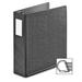 Cardinal SuperLife EasyOpen Locking Slant-D Binder 3 Binder Capacity - Letter - 8 1/2 x 11 Sheet Size - 675 Sheet Capacity - 3 x D-Ring Fastener(s) - Polypropylene - Black - 2.05 lb - Locking Mecha