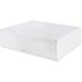 Case of White Letterhead Folding Boxes Size 5 1/2 x 8 1/2 x 2 - Case of 200 Boxes