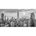 Empire State Building with Manhattan skyline - New York City by Assaf Frank (24 x 12)