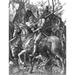 DRer Knight Death Devil NKnight Death And Devil Line Engraving 1513 By Albrecht Drer Poster Print by Granger Collection