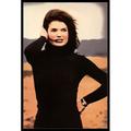 Jackie Onassis - Beach Laminated & Framed Poster (24 x 36)