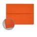 BriteHue Orange Envelopes - A7 (5 1/4 x 7 1/4) 60 lb Text Semi-Vellum 30% Recycled 1000 per Carton