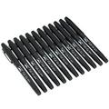 Mr. Pen- Pens Felt Tip Pens Black Pens For Bibles 12 Pack