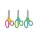 Ultra Soft Handle Scissors with Antimicrobial Protection 5 Long 2 Cut Length Randomly Assorted Straight Handles