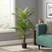 Malheur 4 x 2.5 Artificial Tabletop Palm Tree Green