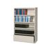 Lorell Lateral File RCD 5-Drawer 42 x18-5/8 x68-3/4 Putty (LLR43516)