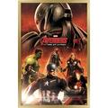 Marvel Cinematic Universe - Avengers - Age of Ultron - Avengers Wall Poster 22.375 x 34 Framed