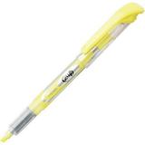 Pentel 24/7 Highlighter Chisel Marker Point Style - Yellow - 12 / Dozen