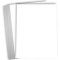 Hamilco White Cardstock Thick Paper - 8 x 10 Blank Heavy Weight 100 lb Cover Card Stock