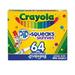 Crayola Pip-Squeaks Skinnies Washable Markers Medium Bullet Tip Assorted Colors 64/Pack | Bundle of 10 Sets