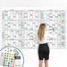 Large Dry Erase Wall Calendar - 38 x 58 - Premium Undated Blank 2021 Reusable Yearly Calendar - Giant Whiteboard Year Poster - Laminated Jumbo Annual Office 12 Month Calendar