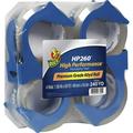 Duck HP260 High Performance Packaging Tape - 60 yd Length x 1.88 Width - 3.1 mil Thickness - Acrylic - 4 Pack - Crystal Clear | Bundle of 10 Packs