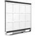 Prestige 2 Magnetic Twelve Month Calendar Board 3 x 2 Total Erase Surface -