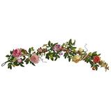Nearly Natural Everyday Floral Garland 60 (Assorted Colors)