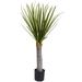 Nearly Natural 3 Yucca Artificial Tree Green