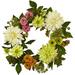 Nearly Natural Plastic Wreath 22 (Assorted Colors)