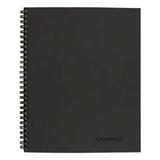 2PK Cambridge Wirebound Business Notebook 1 Subject Wide/Legal Rule Black Cover 11 x 8.5 80 Sheets (06062)