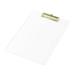 HGYCPP Multifunctional Araylic A4 File Clipboard Vertical Clipboard with Metal Page Clips Large Capacity Durable Portable