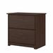 Scranton & Co Furniture Cabot 2 Drawer File Cabinet in Modern Walnut